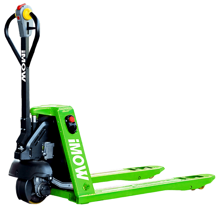 จำหน่าย electric pallet truck IMOW เดินตาม รถลากพาเลท รับน้ำหนักได้ 1.5 ตัน